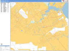 League City Digital Map Basic Style